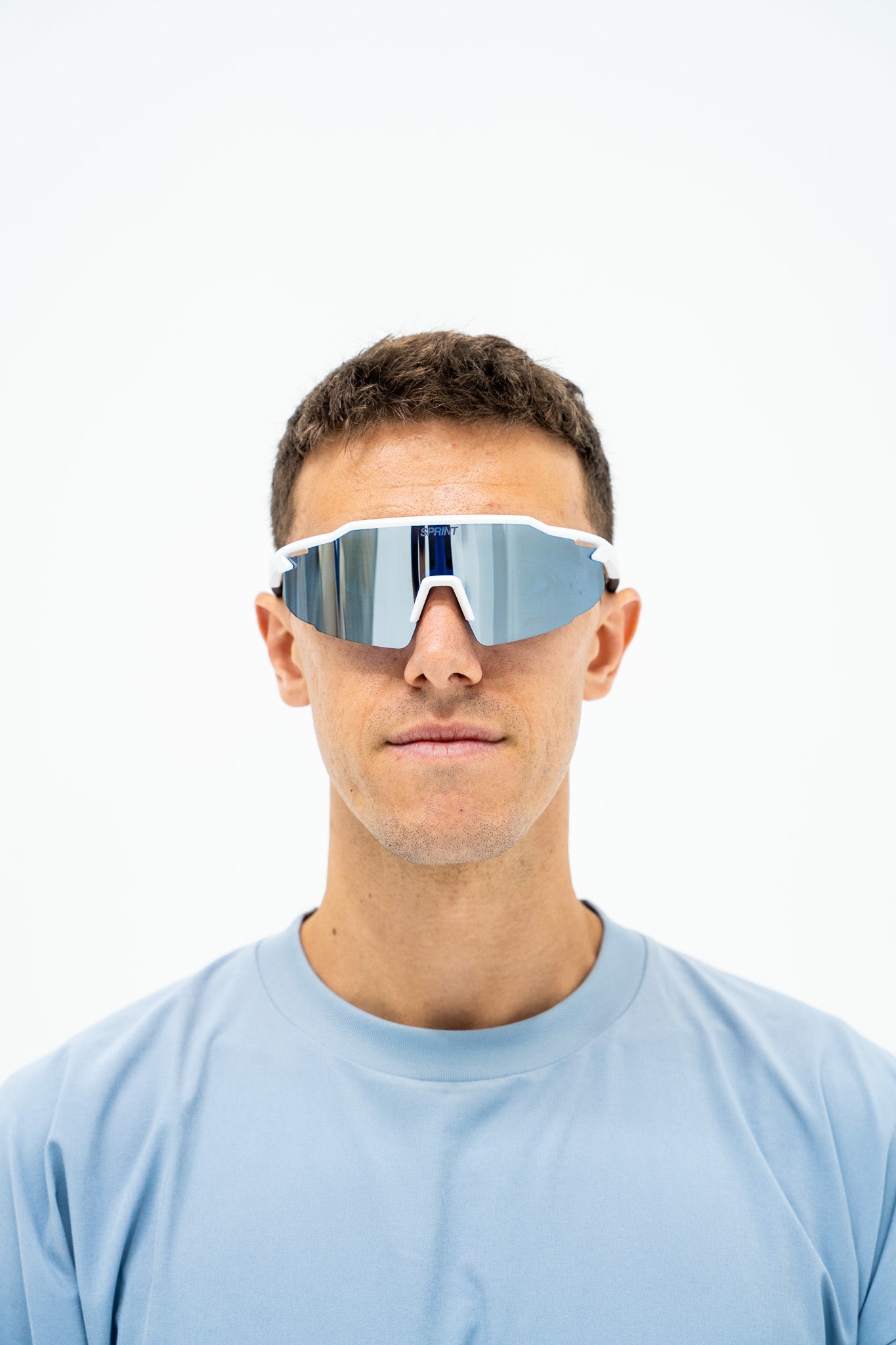 ELITES White / Blue Mirror